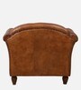 Bunbury Leather 1 Seater Sofa In Antique Tan Colour Bunbury Leather 1 Seater Sofa In Antique Tan Colour