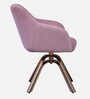 Perdue Velvet Chair in Blush Pink Colour With Rose Gold Finish