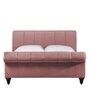 Perfect Fabric Upholstered King Size Bed in Ba Colour
