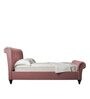 Perfect Fabric Upholstered King Size Bed in Ba Colour