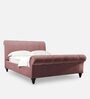 Perfect Fabric Upholstered Queen Size Bed in Ba Colour