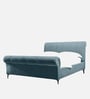 Perfect Upholstered King Size Bed In Grey Color