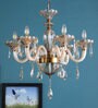 Perla Red Crystal Chandelier