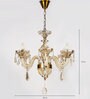 Perla Red Crystal Chandelier