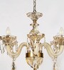Perla Red Crystal Chandelier
