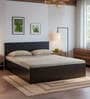 Persia King Size Bed in Wenge Finish with Box Storage