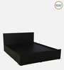 Persia King Size Bed in Wenge Finish with Box Storage