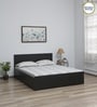Persia King Size Bed in Wenge Finish with Box Storage