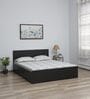 Persia King Size Bed in Wenge Finish with Box Storage