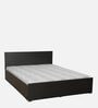 Persia King Size Bed in Wenge Finish with Box Storage