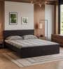 Persia Queen Size Bed in Wenge Finish