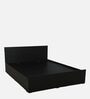 Persia Queen Size Bed in Wenge Finish with Box Storage