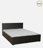 Persia Queen Size Bed in Wenge Finish with Box Storage