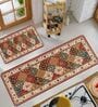 Persian Kitchen Rugs and Mats Set of 2