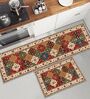 Persian Kitchen Rugs and Mats Set of 2
