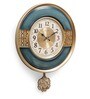 Blue Plastic Bang Pendulum Clock
