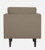 Pescara Velvet 1 Seater Sofa in Brown Colour