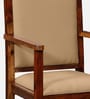 Peshtigo Sheesham Wood Arm Chair In Provincial Teak Finish