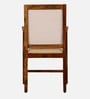 Peshtigo Sheesham Wood Arm Chair In Provincial Teak Finish