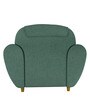 Petal 1 Seater Sofa in Sea Green Colour