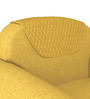 Petal 1 Seater Sofa in Sunshine Yellow Colour