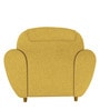 Petal 1 Seater Sofa in Sunshine Yellow Colour
