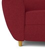 Petal 1 Seater Sofa in Indian Red Colour