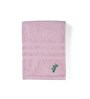 Petal Pink Bamboo and Cotton Solid 600 GSM Bath Towel (1 Pc)