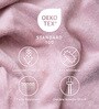 Petal Pink Bamboo and Cotton Solid 600 GSM Face Towels (2 Pc)