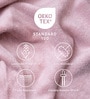 Petal Pink Bamboo and Cotton Solid 600 GSM Face Towels (4 Pc)