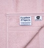 Petal Pink Bamboo and Cotton Solid 600 GSM Face Towels (4 Pc)