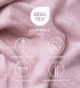 Petal Pink Bamboo and Cotton Solid 600 GSM Face Towels Pack of 2
