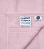 Petal Pink Bamboo and Cotton Solid 600 GSM Face Towels Pack of 4