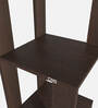 Peter Corner Bookshelf Frosty Wenge Finish