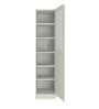Petite Kid's Bookshelf Cum Storage Cabinet In Azure Blue Finish