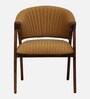 Petra Sheesham Wood Arm Chair In Scratch Resistant Provincial Teak Finish