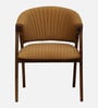 Petra Sheesham Wood Arm Chair In Scratch Resistant Provincial Teak Finish