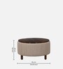 Petra Sheesham Wood Coffee Table In Scratch Resistant Provincial Teak Finish