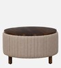 Petra Sheesham Wood Coffee Table In Scratch Resistant Provincial Teak Finish