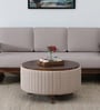 Petra Sheesham Wood Coffee Table In Scratch Resistant Provincial Teak Finish