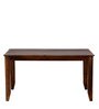 Petra Sheesham Wood 6 Seater Dining Table In Walnut Finish Petra Sheesham Wood 6 Seater Dining Table In Walnut Finish