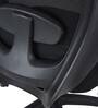 Petrillo Fabric Ergonomic Chair In Black Colour