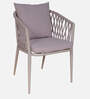 Petunia Metal Outdoor Chair in Grey Finish