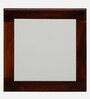 Petunia Sheesham Wood End Table In Honey Oak Finish With Porcelain Top