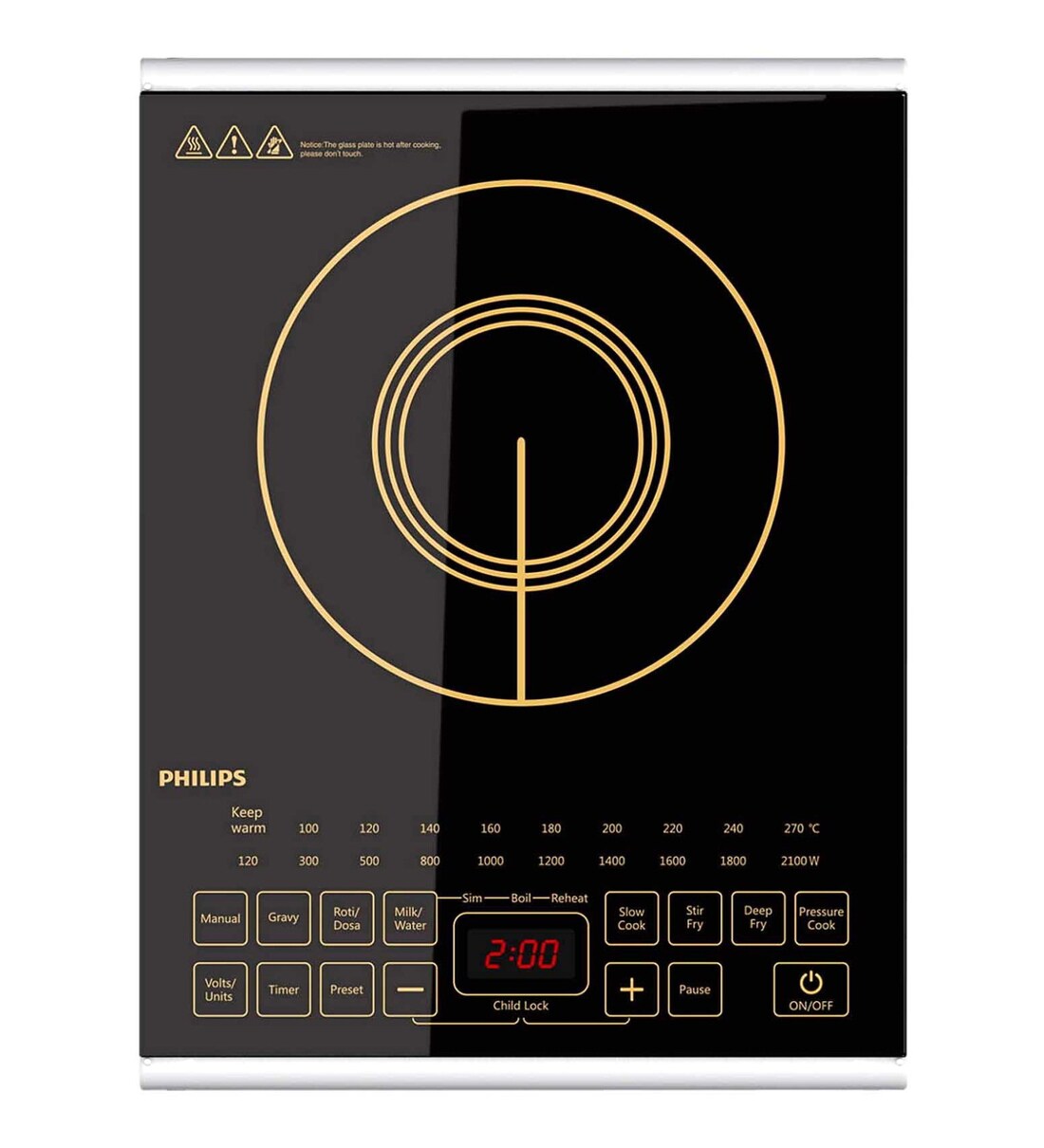 Buy Philips HD4938 Induction Cooktop Online Induction Cooktops