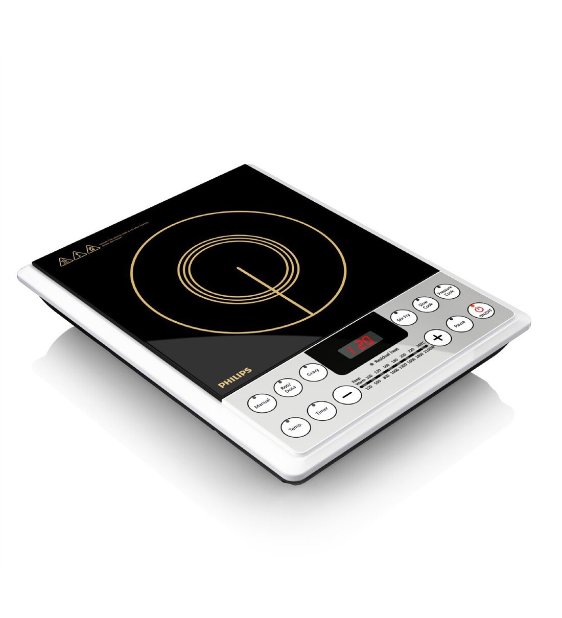 Buy Philips Viva Collection HD4929/01 2100W Induction Cooktop Online Induction Cooktops