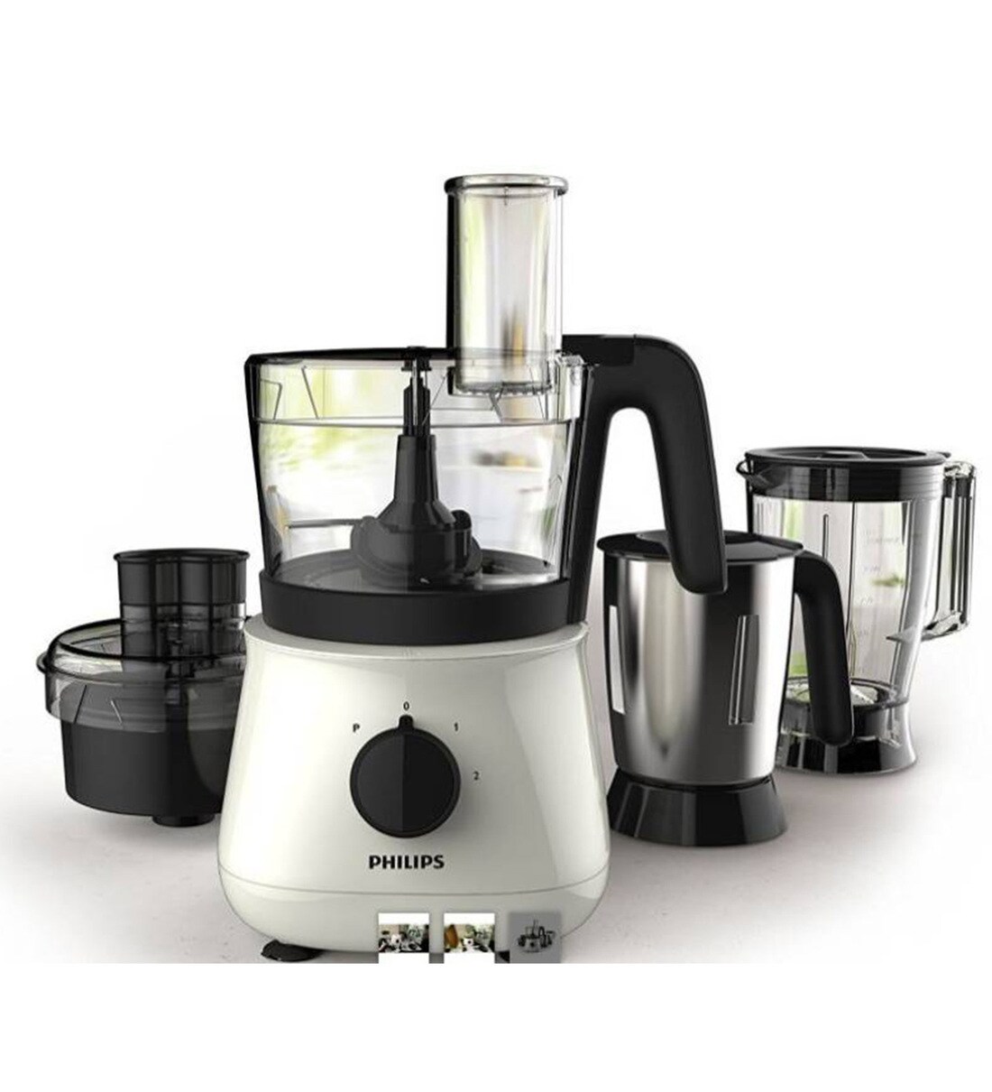 Buy Philips 3 Jars 700 Watts Food Processor (Model NoHL1661) Online