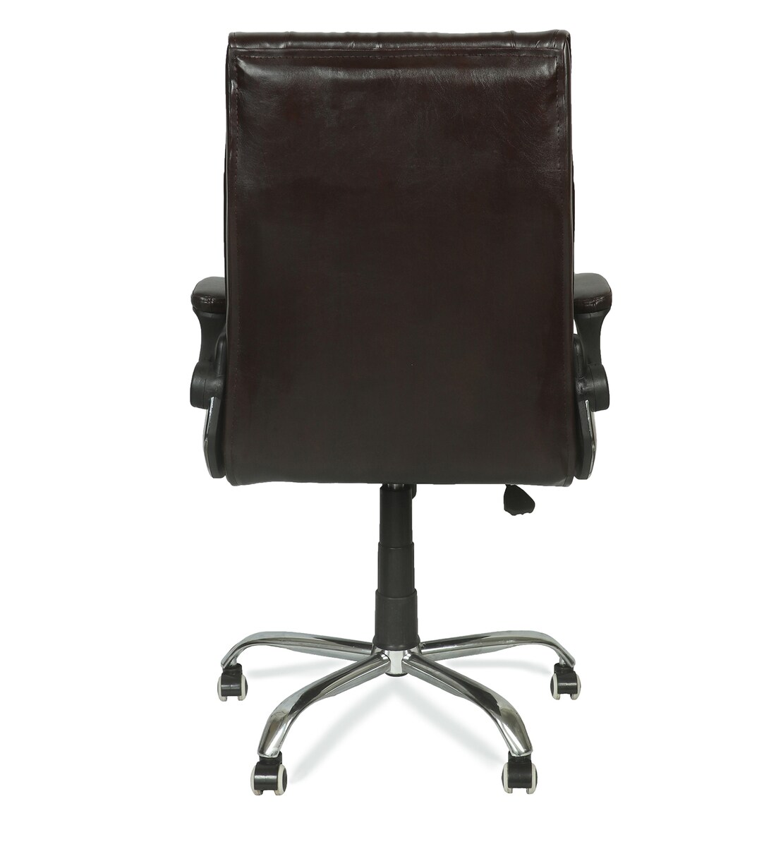 Buy Phoenix Executive Chair in Brown Colour by Furniease Online Mid