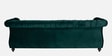 Phenomenal Velvet 3 Seater Sofa in Green Colour