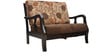 Phoenix Solidwood Two Seater Sofa in Brown Colour